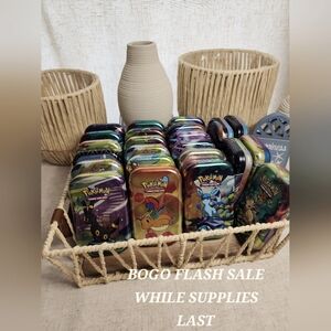 Pokemon Mini Tins ×2